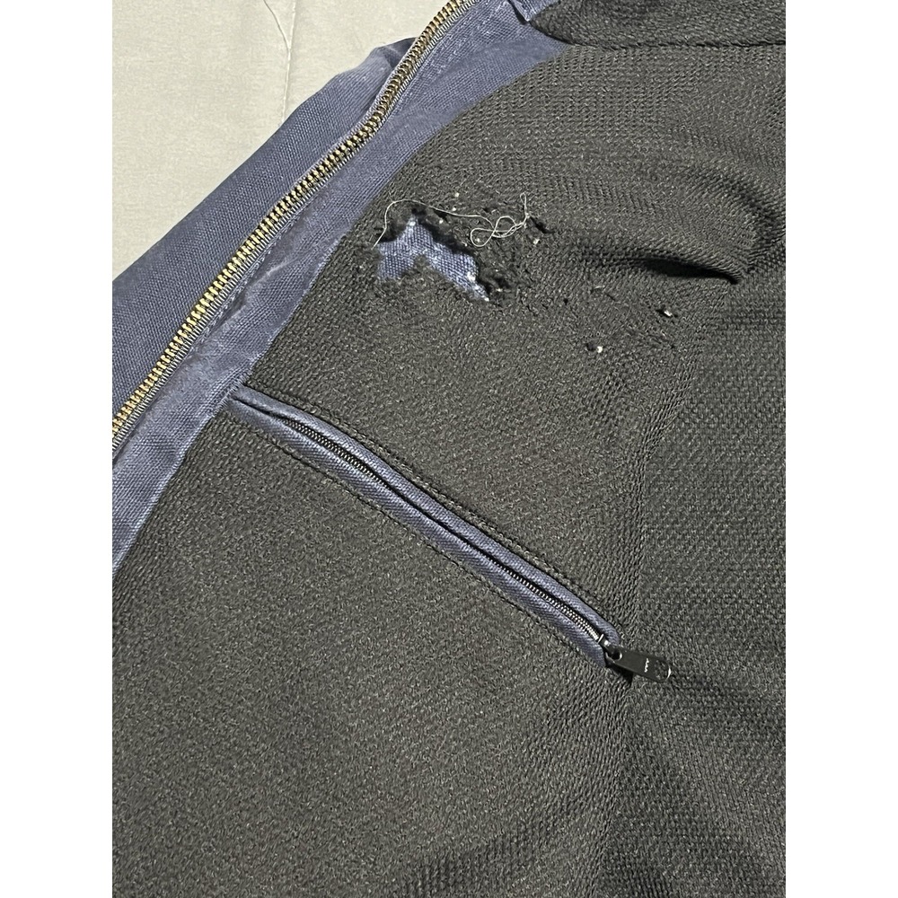 Vintage Carhartt‎ J131 DNY Dark Navy Hooded Jacket Sz XL Sylvester Polansky Seed - Picture 9 of 12